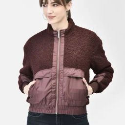 Crimsoune Club Wine Regular Fit Bomber Jacket-picture-18