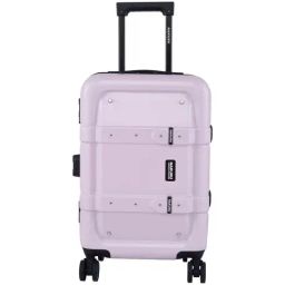 NAKURU Night Sky Pink Textured Hard Cabin Trolley Bag -20 cm-image-5
