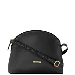 Fastrack Black Solid Small Sling Handbag-image-4