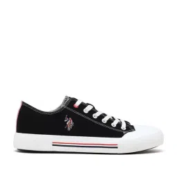 U.S. Polo Assn. Men's DREW 2.0 Black & White Sneakers-picture-21