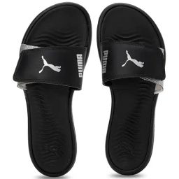 Puma Women's Silvia V3 Black Slides-image-15