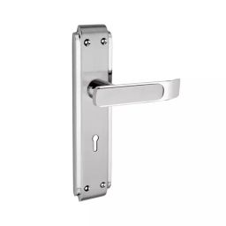 Harrison 80968 17.78 cm (7 Inch) Steel Satin Chrome Finish Door Handle Set-image-13