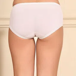 Quttos Colourblocked Printed High Rise Hipster Briefs QT-PA-9020-MOV-S image 2