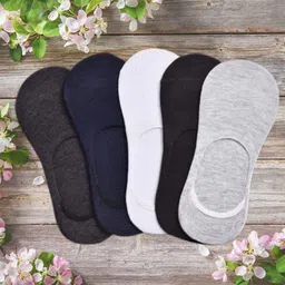MJE Pack Of 5 Shoe Liners Socks-image-58