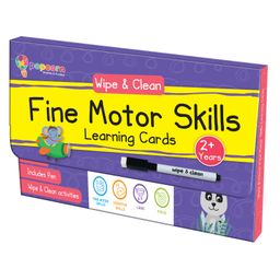 Popcorn Fine Motor Skills Learning Cards  Multicolor - 16 Cards-28