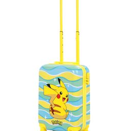 STRIDERS Pokémon Hard Luggage Lightweight, Durable & Travel Friendly Spinner Suitcase Blue & Yellow - 18 Inches-image-85