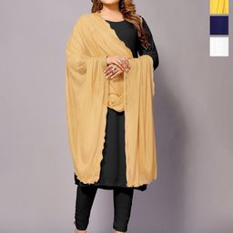 Moda Rapido Dupatta with Beads and Stones-44