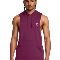 UNDER ARMOUR Men's Project Rock Sleeveless Hoodie-image-34