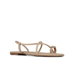 Inc 5 Women Striped One Toe Flats-picture-29