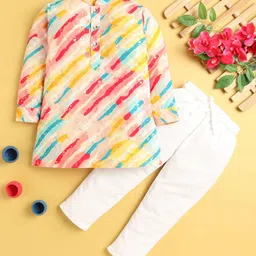 Jeetethnics Boys Printed Regular Kurta with Pyjamas-35