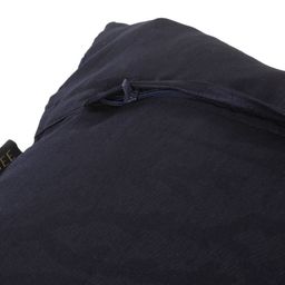 ROMEE Navy Blue Set of 2 16" x 16" Geometric Square Cushion Covers image 5