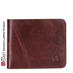 Kara Brown Casual Leather Bi-Fold Wallet for Men-10