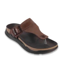 Mochi Men's Brown Thong Sandals-image-56