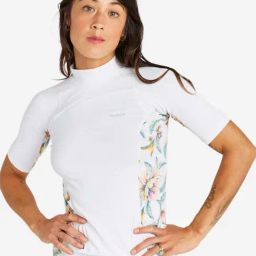 OLAIAN By Decathlon White Plain Surfing Top-22