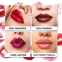 Matt Look Matinee Matte Non-Transfer Lipstick 18 Peach Bloom - 2.4 gm image 2