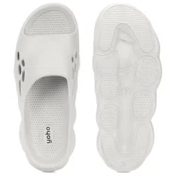 Yoho Men's Dolphy White Slides image 4