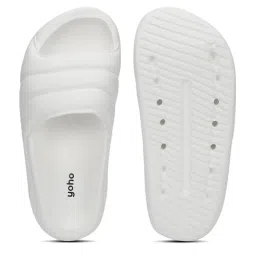 Yoho Women's Dolphy White Slides image 4