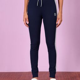 Zicada Women Colourblocked Straight Fit Joggers Trousers-image-34
