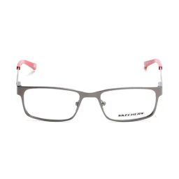 Skechers SE1100 49 009 Gunmetal Full Rim Rectangular Frame-image-82