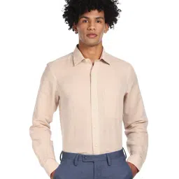 Arrow Beige Regular Fit Shirt-picture-29