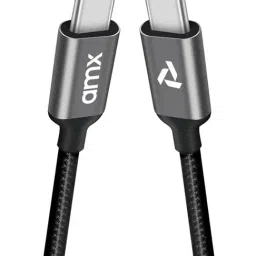 AMX C22 2M 60W Type-C to Type-C Cable (Space Gray)-32