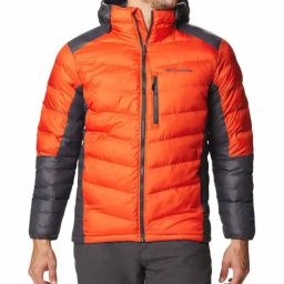 Columbia Men Orange Labyrinth Loop Hooded Jacket-image-38