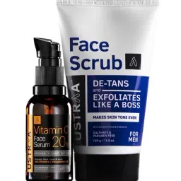 Ustraa Vitamin C Face Serum & De Tan Face Scrub-29