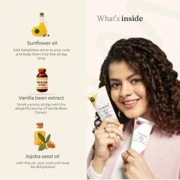 Fix My Curls Leave In Cream & Defining Hair Gel Combo - 250 gm each image 4