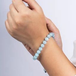 Joker & WItch Blue Better Man Beaded Bracelet-45