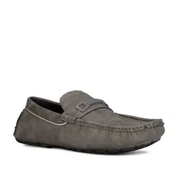 Bata Men's MERCURY NEW Grey Loafers image 2