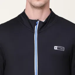 Van Heusen Performance Regular Fit Swift Dry Odour Shield Solid Jacket - Black image 4