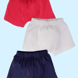 Kiddopanti Kids Multicolor Boxers - Pack of 3-image-87