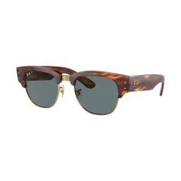 Ray-Ban Blue Clubmaster Polarized Unisex Sunglasses-picture-43