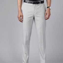 Blackberrys Men Mid-Rise Slim Fit Formal Trousers-image-9