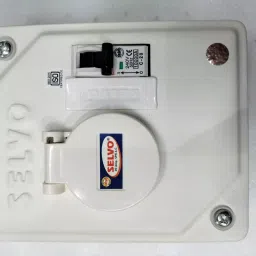 SELVO 20 Amps SPN Distribution Board with Two Pin Metal Clad Industrial Plug and Socket (Fitted with 20A Single Pole MCB)-5