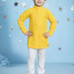 Go Berry Boys Yellow Clothing Set-picture-10