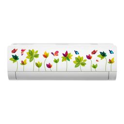 Aura Green & Red Self Adhesive Wall Sticker-7