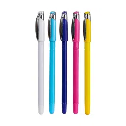 Linc Gliss 0.7 mm Blue Ink Ball Pen for Student & Professional (Pack of 5 Pcs)-image-79