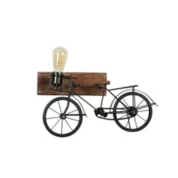 ELIANTE Hanging Ceiling Pendant Light Wood AC Ceiling Mount Without Bulb, Antique Cycle-image-78