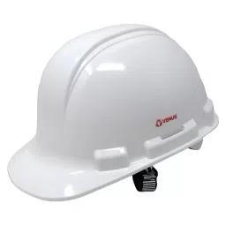 Venus H-2000 HDPE Safety Helmet with Ratchet Adjustment in White Color, 20861701-image-79