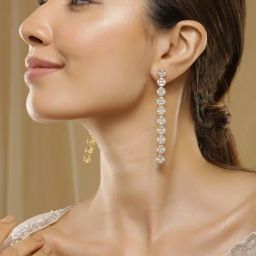 Rubans Gold-Tone Plated Earrings for Women-picture-27