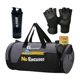 GROUPERS Printed Medium Foldable Sports or Gym Duffel Bag-33