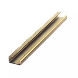 FTC 35 mm Yellow MCB Rail without Slotted 1 m Length, CHM-P-17