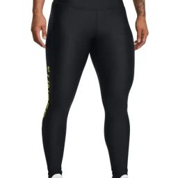 UNDER ARMOUR Black Printed Sports Leggings-picture-42