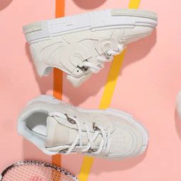 The White Pole Men's Beige Casual Sneakers-image-6