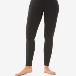 WEDZE By Decathlon Black Plain Thermal Pants-image-84