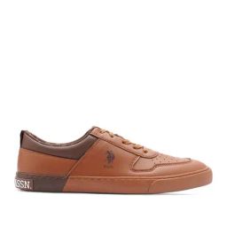 U.S. Polo Assn. Men's Tan Casual Sneakers-image-75
