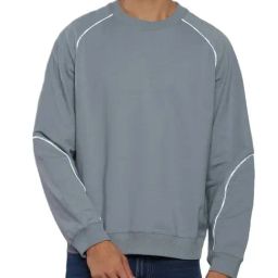 Calvin Klein Jeans Overcast Grey Cotton Regular Fit Sweatshirt-picture-37