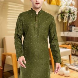 SKAVIJ Men Handloom Kurta-picture-18