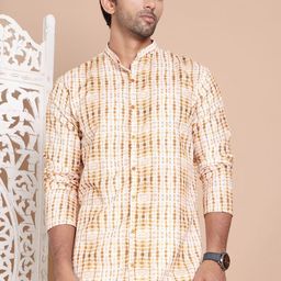 Jompers Men Printed Regular Kurta with Trousers-picture-0